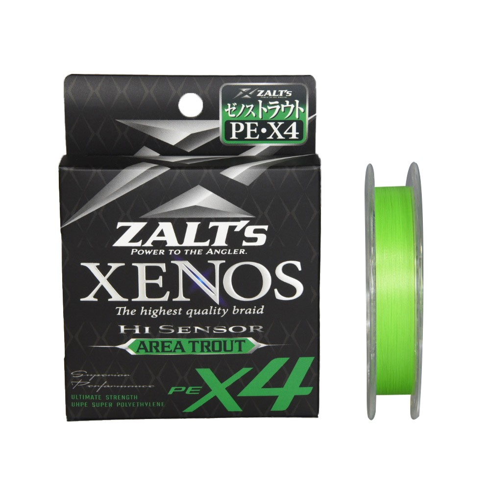 XENOS X4 Hi Sensor Area Trout | 釣り糸 | フィッシングライン | 株式 